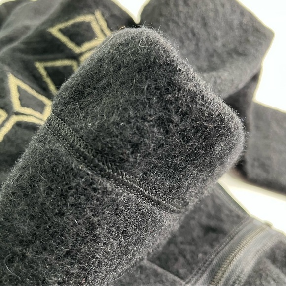 66 North Black Kaldi Arctic Wool-Blend Hooded Icelandic Zip-up Hoodie Sweater - Picture 13 of 16